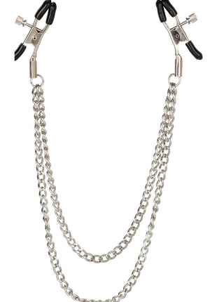 Tiered Nipple Clamps with Chain