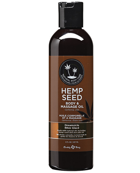 Earthly Body Hemp Seed Massage Oil