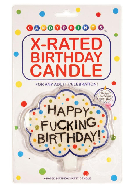 X-Rated Birthday Candle