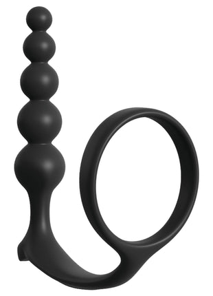 Anal Fantasy Collection Ass-gasm Silicone Cockring Anal Beads