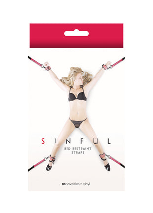 Sinful Bed Restraint Straps