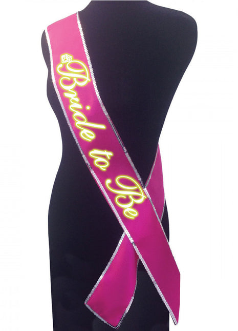 Bride To Be Party Sash