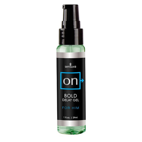 Sensuva Bold Delay Gel 1 oz. Bottle