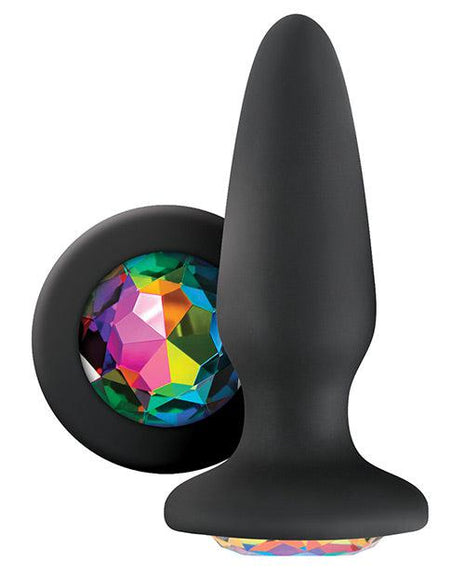 Glams Silicone Anal Plug with gem