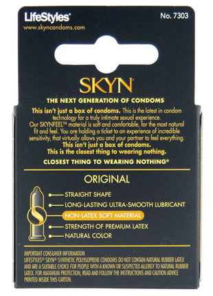Lifestyles SKYN Non-Latex Condoms
