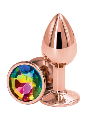 Rear Assets Rose Gold Anal Plug - Small
