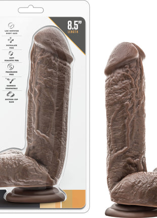 Blush Dr. Skin Mr. D 8.5" Dildo With Suction Cup