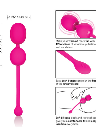 Cal Exotics Rechargeable Dual Kegel