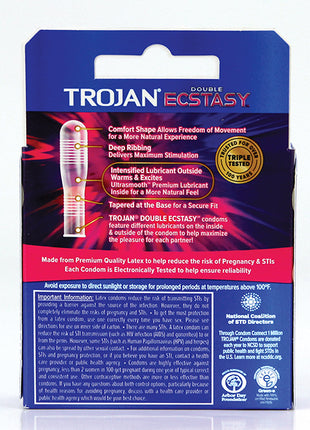 Trojan Double Ecstasy Condom