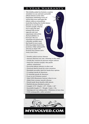 Evolved Bendable Sucker