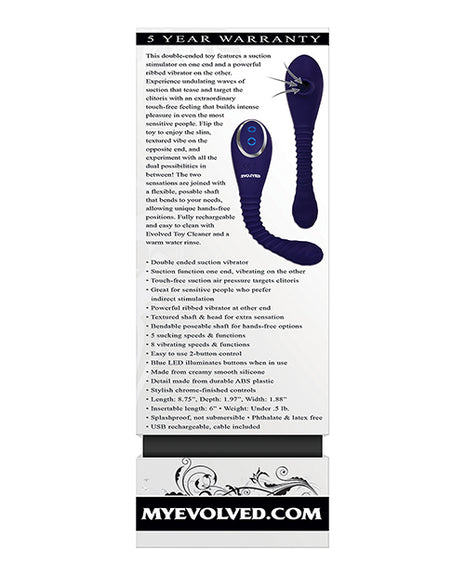 Evolved Bendable Sucker