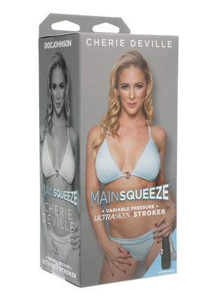 Doc Johnson Main Squeeze ULTRASKYN Pussy Stroker - Cherie DeVille