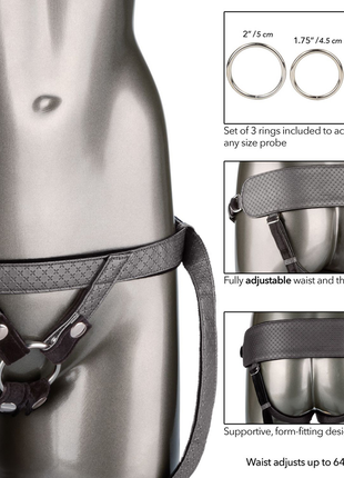 Her Royal Harness The Regal Princess - Pewter