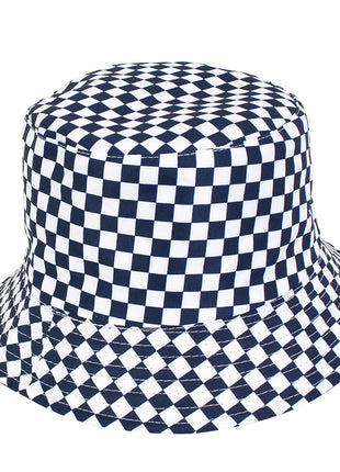Checkered Bucket Hat