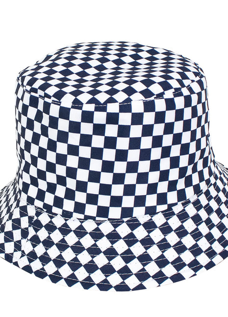 Checkered Bucket Hat