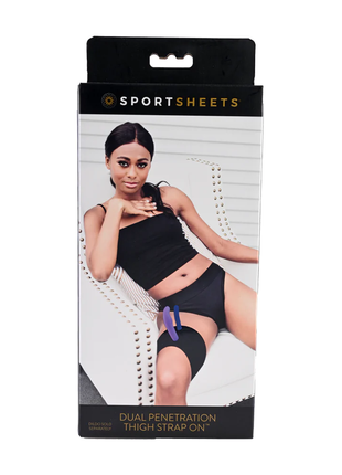 Dual Penetration Thigh Strap On