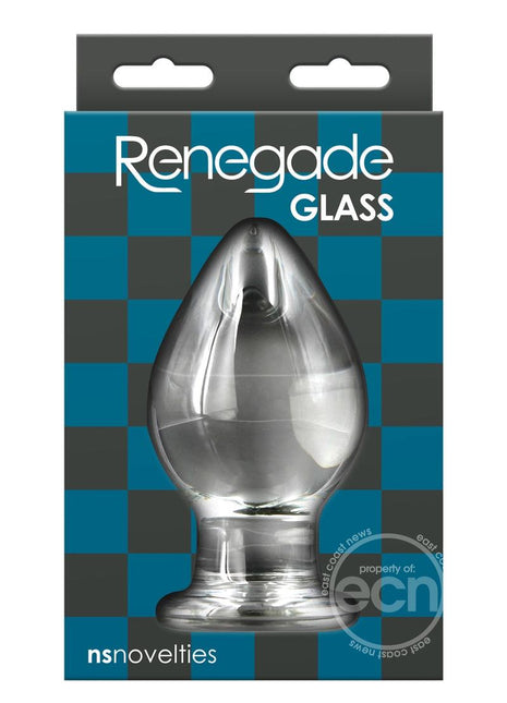 Renegade Glass Knight Anal Probe - Clear