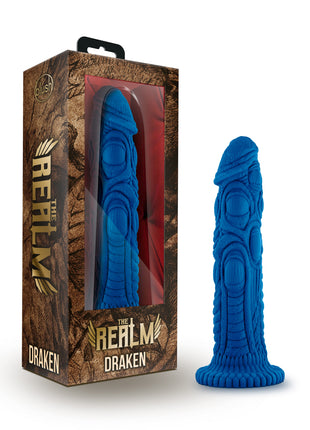 The Realm Draken Lock On Silicone Dildo