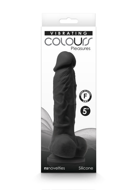 Colours - Vibrating 5" Dildo