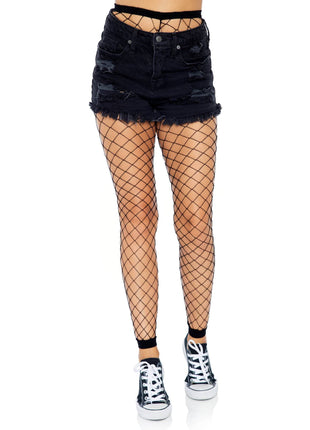 Avery Fence Net Footless Tights