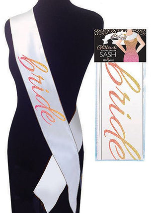 Glitterati Bride Sash