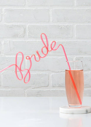 Bachelorette Party Silly Straw - Bride