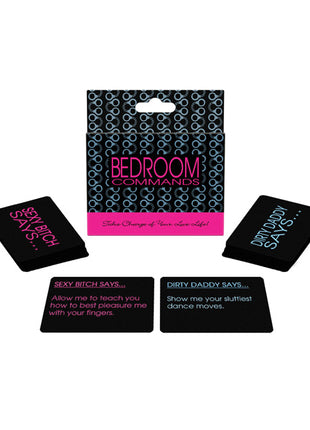Bedroom Commands Card Game
