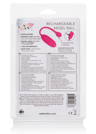 Cal Exotics Rechargeable Kegel Ball Advanced