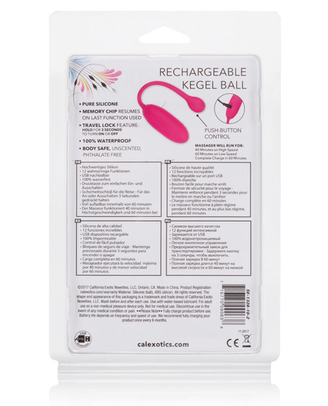 Cal Exotics Rechargeable Kegel Ball Advanced