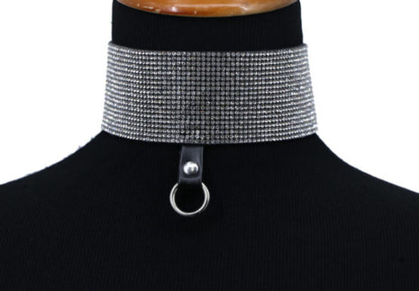 Rhinestones Choker