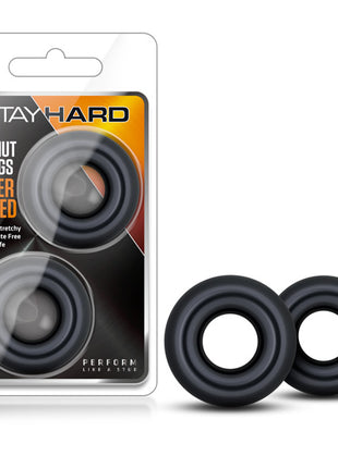 Blush Stay Hard Donut Rings Oversized