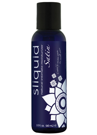 Sliquid Satin Natural Intimate Moisturizer - 2oz
