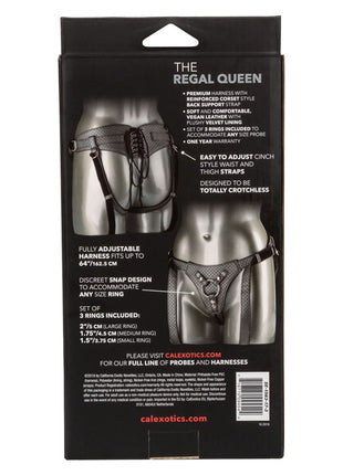Her Royal Harness The Regal Queen - Pewter