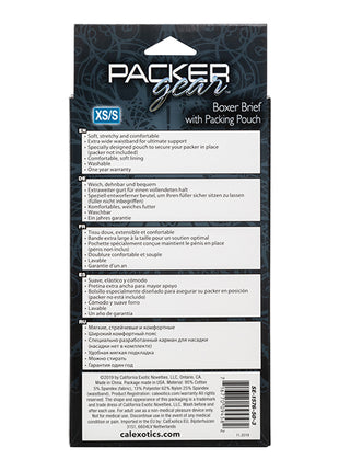 Packer Gear Boxer Brief with Packing Pouch