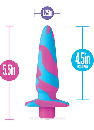Avant Vibrotize Fuchsia Vibrating Plug
