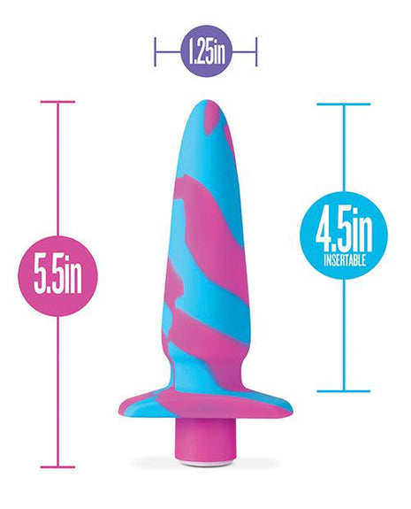Avant Vibrotize Fuchsia Vibrating Plug