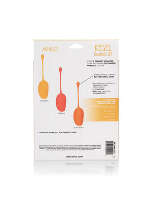 Cal Exotics Kegel Training Set - Mango