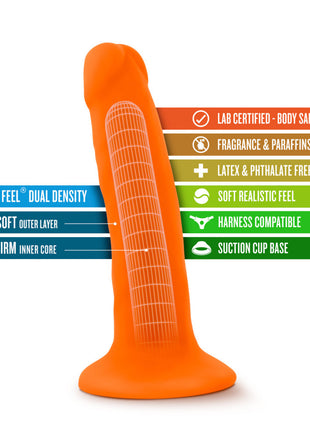 6" Neo Dual Density Dildo