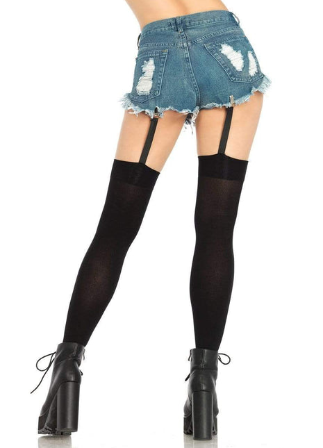 Yuli Garter Thigh High Stockings