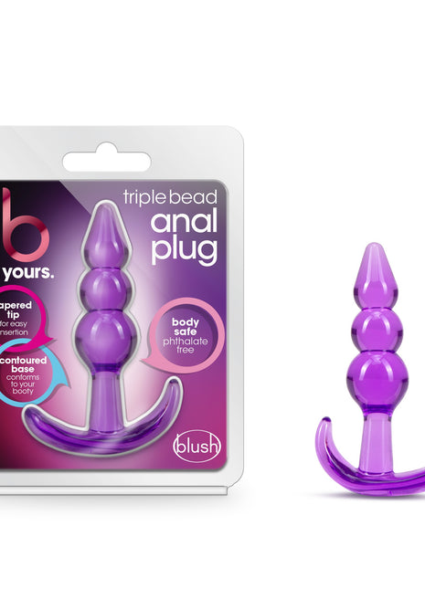B Yours - Triple Bead Anal Plug