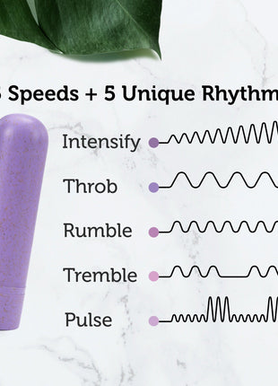 Blush Gaia Eco Rechargeable Bullet